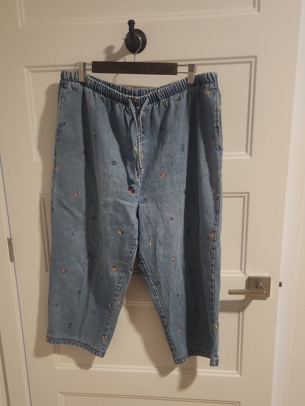 Embroidered Jeans